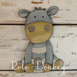 Personalised Animal Range - Long Plaque 8645