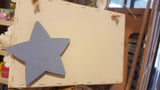 Sq Plaque with Star 8126