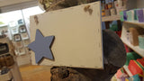 Sq Plaque with Star 8126
